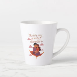Jij bent mijn grootste avontuur – Romantisch vlieg Latte Mok