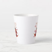 Jij bent mijn grootste avontuur – Romantisch vlieg Latte Mok (Voorkant)