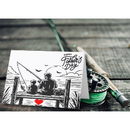 Jij bent mijn grootste vangst Vaderdag Feestdagen Kaart