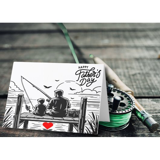 Jij bent mijn grootste vangst Vaderdag Feestdagen Kaart