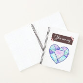 Jij bent mijn HART | Diamond-Notitieboek Notitieboek (Binnen)