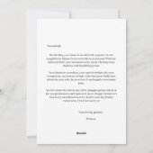 Jij Bent Mijn Hart Valentijn Gedicht Maine Coon Ka Feestdagenkaart (Achterkant)