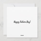 Jij Bent Mijn Held Feestdagenkaart (Achterkant)