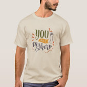 Jij bent mijn held! t-shirt (Voorkant)