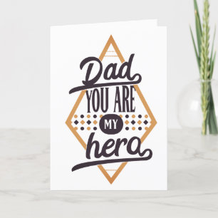 Jij bent mijn Hero Vaderdag Kaart