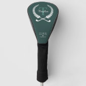 Jij Bent Mijn Hole In One | Monogram Golfheadcover (Voorkant)