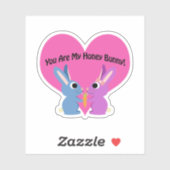 Jij bent mijn Honey Bunny Sticker (Vel)