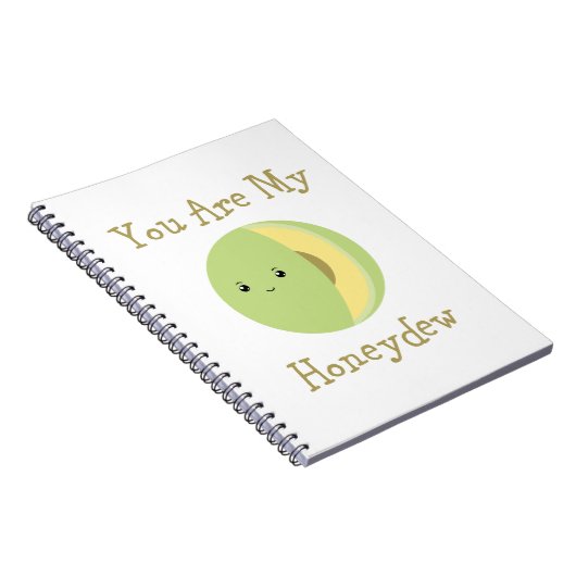 Jij bent mijn Honeydew Notitieboek (Rechterzijde)