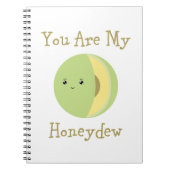 Jij bent mijn Honeydew Notitieboek (Voorkant)