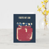 Jij bent mijn Jam  Jubileum Kaart (Gele Bloem)