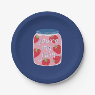 Jij Bent Mijn Jam Liefdescitaat Papieren Bordje