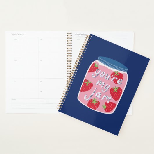 Jij bent mijn Jam Liefdescitaat Planner (Display)
