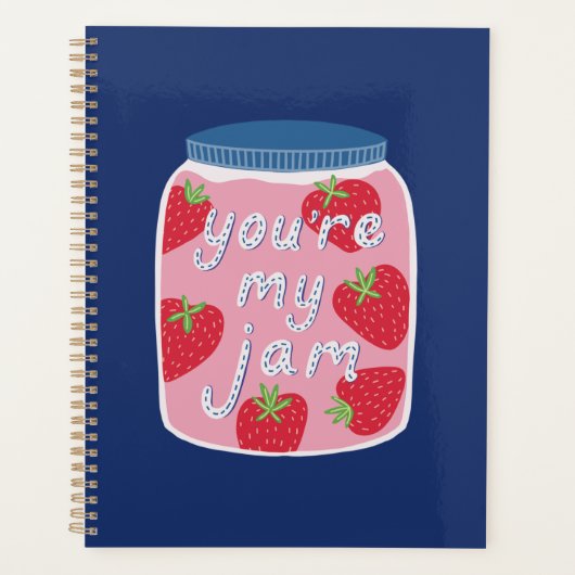 Jij bent mijn Jam Liefdescitaat Planner (Voorkant)