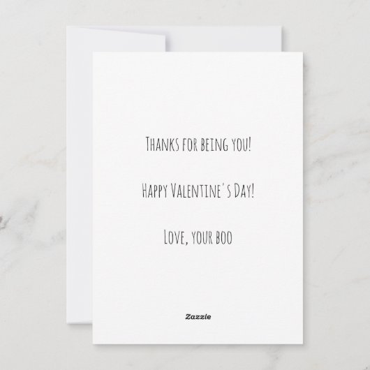 Jij Bent Mijn Jam Valentijnskaart Feestdagenkaart (Achterkant)