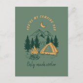 Jij bent mijn kampeervader Funny Vaderdag Briefkaart (Voorkant)