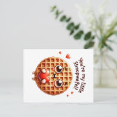 Jij bent mijn kleine Stroopwafel Kaart (Staand voorkant)