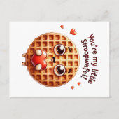 Jij bent mijn kleine Stroopwafel Kaart (Voorkant)