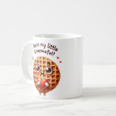 Jij bent mijn kleine Stroopwafel Koffiemok (Voorkant links)