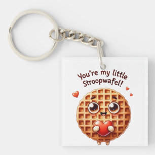 Jij bent mijn kleine Stroopwafel Sleutelhanger