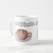 Jij Bent Mijn Kom Met Rust Boho Latte Koffiemok (Voorkant links)