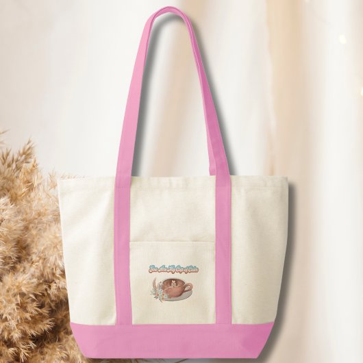 Jij Bent Mijn Kom Met Rust Boho Latte Tote Bag
