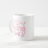 Jij bent mijn koning koffiemok (Voorkant links)