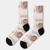 Jij bent mijn kopje kalme boho latte sokken (Links)