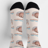 Jij bent mijn kopje kalme boho latte sokken (Top)