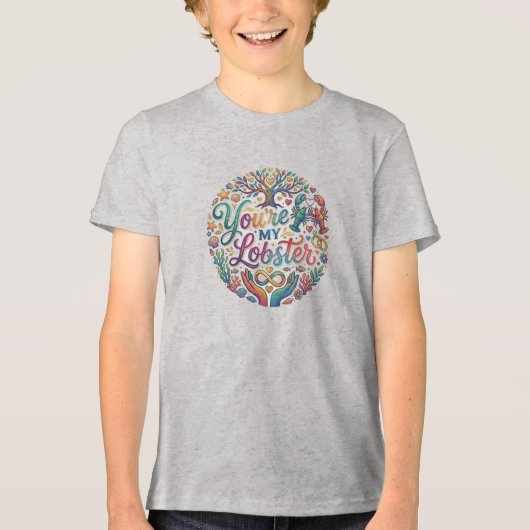 Jij Bent Mijn Kreeft T-Shirt Ontwerp (Voorkant)