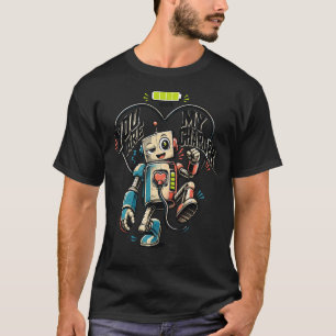 Jij Bent Mijn Lader Mooie Robot T-Shirt