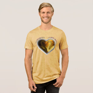 Jij Bent Mijn Licht Ik Ben Jouw Schaduw Zwanenmeer Tri-Blend Shirt