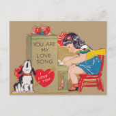 Jij bent mijn liefdeslied briefkaart (Voorkant)