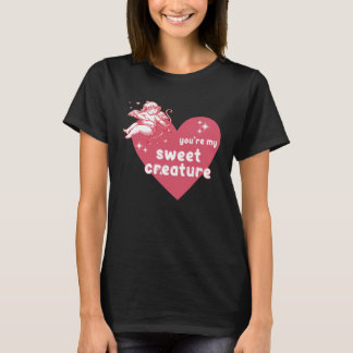Jij bent mijn lieve creatuur Y2K Baby Stijl T-shirt
