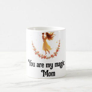 Jij bent mijn magie, mama - Moederdag cadeau Canva Koffiemok
