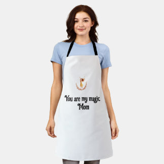 Jij bent mijn magie, mama - Moederdag cadeau Canva Schort