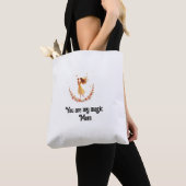 Jij bent mijn magie, mama - Moederdag cadeau Canva Tote Bag (Dichtbij)