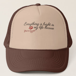 Jij bent mijn meisje Trucker Hat Pet