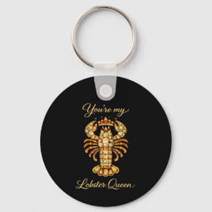 Jij bent mijn met juwelen bezette diamanten luxe k sleutelhanger