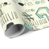 Jij bent mijn nummer 1, en ik verpak het. cadeaupapier (Rol Hoek)