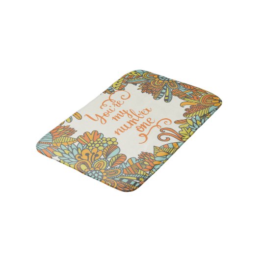 Jij bent mijn nummer één badmat (Gekanteld)