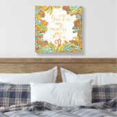 Jij bent mijn nummer één canvas afdruk (Insitu (Slaapkamer))