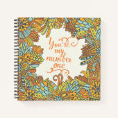 Jij bent mijn nummer één notitieboek (Voorkant)
