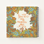 Jij bent mijn nummer één notitieboek (Achterkant)