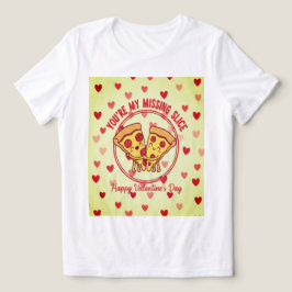 "Jij Bent Mijn Ontbrekende Pizzapunt" Premium Tri- Tri-Blend Shirt