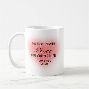 Jij Bent Mijn Ontbrekende Stuk Personaliseer Koffiemok
