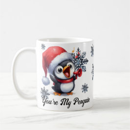 Jij bent mijn Penguin Christmas Mok