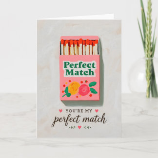 Jij Bent Mijn Perfecte Match Romantische Liefde Kaart