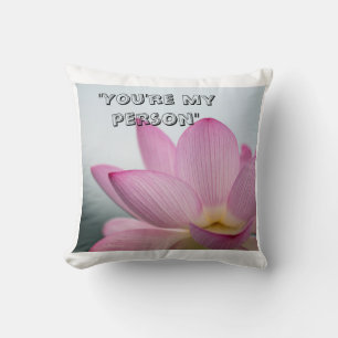 Jij Bent Mijn Persoon Baby Body Mooie Bloempot Kussen
