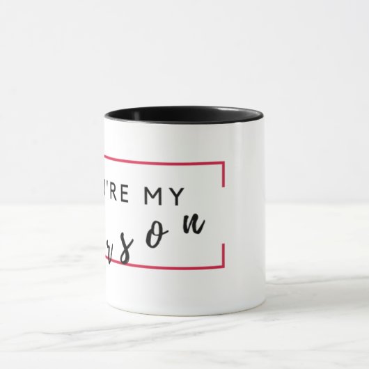 Jij bent mijn persoon mok (Midden)