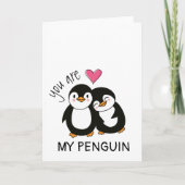 Jij Bent Mijn Pinguïn Kaart (Voorkant)